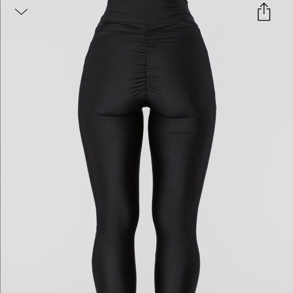Fashion Nova Focused On Me Rushed Leggings